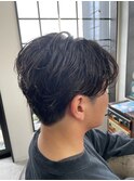 メンズ×センター分けマッシュ 10代20代30代