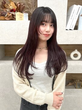 アロ 大阪梅田(alo) 【藤田真由】顔周りウルフ×ハイレイヤー《大阪梅田駅》