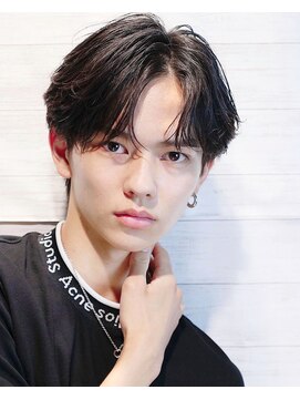 リップスヘアー 梅田(LIPPS hair) 韓流センターパート