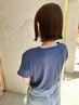 デザインカット＋ブレンドカラー＋酸熱メテオトリートメント