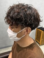 リット×ベリエ(Lit.×belier) 鹿児島シャドウパーマスパイラルパーママッシュウルフカット30代