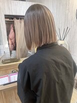 アクトゥス(AEQUITAS) ケアブリーチ×ベージュカラー
