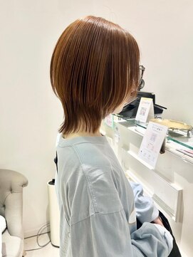 バブ バイネオリーブ(Bab by neolive) ショートウルフ/小顔前髪レイヤーカットネビージュ