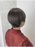 【CIEL×久光】シルバーグレー×ショートボブ