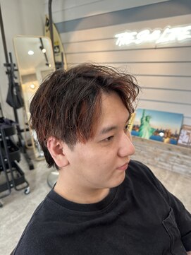 スウェル 船橋店(Swell) #ダークアッシュ#ニュアンスパーマ#韓国マッシュ#スペインカール