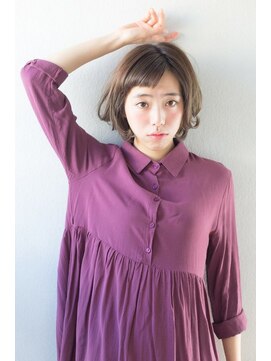 ココロエ ヘアアート(cocoroe HAIR ART) セミウェットウェーブボブスタイル