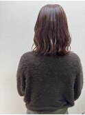 #ミディアムヘア#コテ巻き
