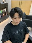 センターパート/ツイストスパイラル