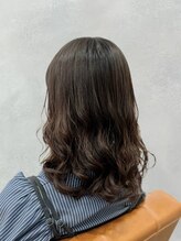 トレドエイト バイ ヘッドライト 横浜店(toledo8 by HEADLIGHT) ミディアム×デジタルパーマ♪オリーブグレーココアグレージュ