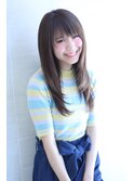 ワンホンレイヤー前髪カット