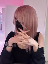 ダズリングディア(Dazzling Deer)&nbsp;ペールピンク/ピンクベージュ/ストレート/夏