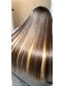 【1日3名様限定/艶髪プラン♪】髪質改善カラー+2step　Aujua￥13750→￥8460