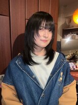 マエストロ(Maestro) ☆☆黒髪ロングレイヤー ハッシュ