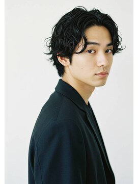 キャンバス バイ ネオリーブ 横浜西口(Canvas by neo.) ツーブロック/マッシュ/センターパート/フェザーパーマ/sk31