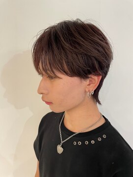 ニアウ 伊勢崎連取店(Niau) センターパートニュアンスパーマメンズパーマ