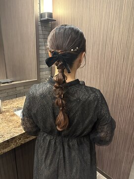 トイロ 新宿(Toiro) 編みおろしアレンジ