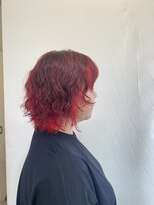 ジュリア(Giulia)&nbsp;【ブリーチなしでこの発色！】周りと差がつくレッドダブルカラー