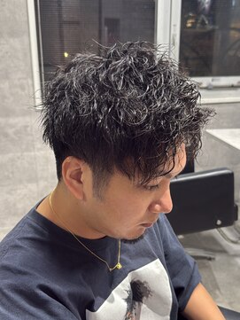 ルイス(L'wis) メンズ無造作パーマツイスパ