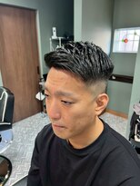 スタンドバーバー 柏(STAND BARBER)&nbsp;MEN’S HAIR/波巻ツイストスパイラル/フェザーパーマ/柏