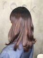 ロック(rock)&nbsp;レイヤーカット/ハッシュカット/顔周り/透明感カラー/ハイライト