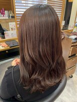 ヘアリゾート粋 トゥジュ 池袋東口店(tujuh) 透明感/まろやかブラウン/レイヤーカット/艶髪