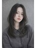 【新規限定】カット+内部補修艶カラー+髪質改善BYKARTEトリートメント¥12000