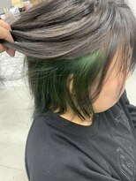 クワリ&nbsp;インナーカラー グリーン