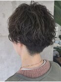 逗子葉山ショートパーマショートボブショートヘアくせ毛風パーマ
