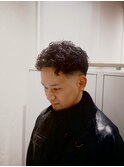 テーパーフェード×スパイラルショート