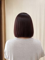ココカラヘアー ニコ(cococara hair nico) 髪質改善/トリートメント/切りっぱなしボブ/暖色