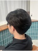波巻きツイストスパイラル/リバースセンターパート/松戸