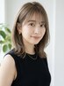 [負担が少なく色持ち、ツヤ、透明感が叶う]ブリーチなしダブルカラー
