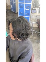 ヘアリゾート エーアイ 浅草ROX店(hair resort Ai)&nbsp;メンズミディアム、サーフガール、波巻きスパイラルパーマ