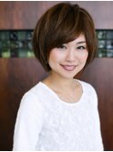 【FORTE】小顔ショートカット♪お手入れ簡単ヘア