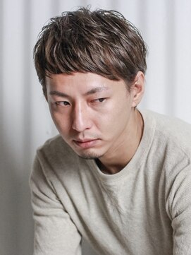 テトヘアー(teto hair) men's［ダブルカラー・ショートバング］