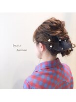 ルアナ ヘアメイク(Luana hair make)&nbsp;結婚式お呼ばれアレンジ
