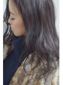 【miel hair bijoux】バイオレットアッシュ×セミディ