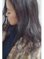 ミエルヘアービジュー(miel hair bijoux)&nbsp;【miel hair bijoux】バイオレットアッシュ×セミディ