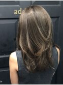 Allure 【千葉英樹】グレージュカラー ミルクティーカラー