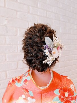 グリッター(Glitter) 【Glitter】艶☆ざっくりまとめスタイル