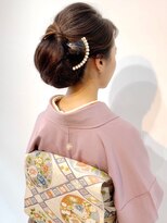 アメリ(AMELIE)&nbsp;和髪シンプルシニヨン(プラス￥1500)