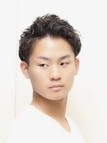 ヘアーアンドグルーミング ヨシザワインク(HAIR&GROOMING YOSHIZAWA Inc.)&nbsp;【ヨシザワ人形町】ツーブロックアップバングネープレスパーマ