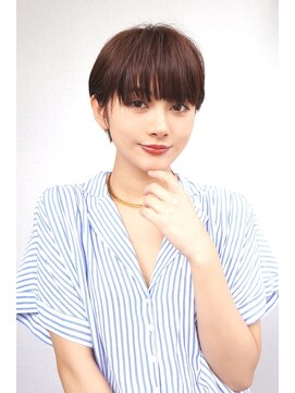 ヴィバラヘアー 大分花園店(VIVA LA HAIR) 【VIVA IA HAIR】耳かけベリーショート