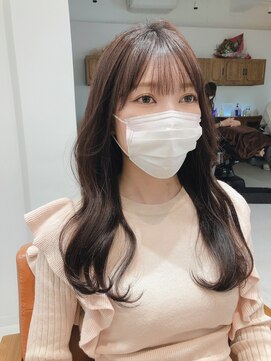 ネイロ 錦糸町(NeiRo) 前髪カタログくびれミディイヤリングカラーラベンダーカラー