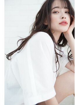 オーク ガーデン 中目黒(OAK garden) 艶髪 イルミナカラー シースルーバング【OAK中目黒】