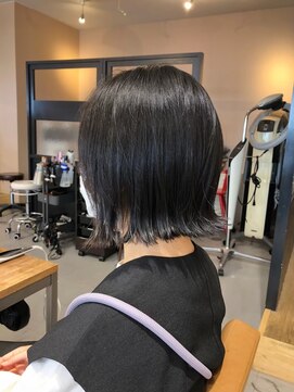 マーズ 山本丸橋店(Mars) 外ハネワンカールボブ