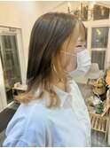 フェイスフレーミング~ミルクティーベージュ
