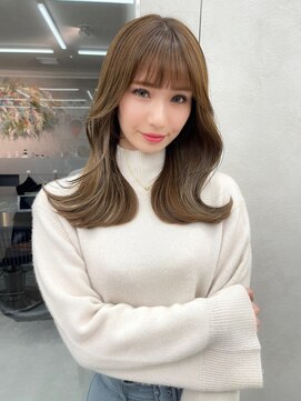 ロンド マーレ 天神大名店(Lond mare) 似合わせスタイル　韓国風ヘア　韓国ヘア　くびれヘア　顔まわり