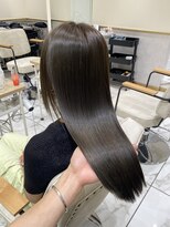 ゼスト フィーノ(ZEST fino) 【橋本姫奈】髪質改善×柔らかオリーブベージュ