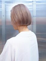 フィッツコア(FITS CORE)&nbsp;黒染めから3回のご来店でミルクティーベージュへ